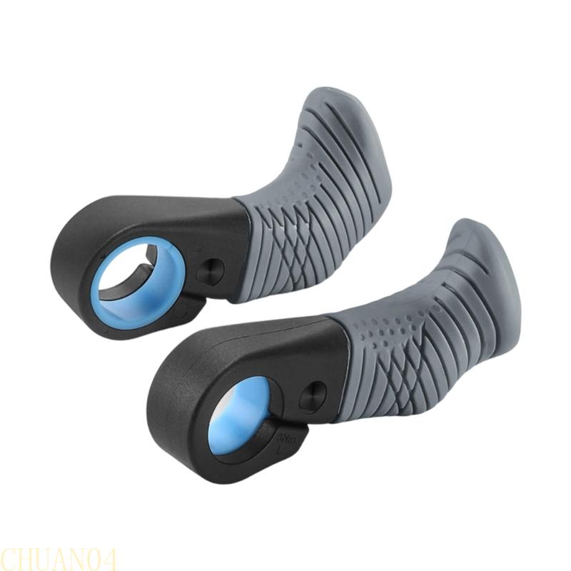 A1A2 Comfortable Bicycles Handlebars End Ergonomically Cycling Thumb Grips Universal Bike Handle Accessorie