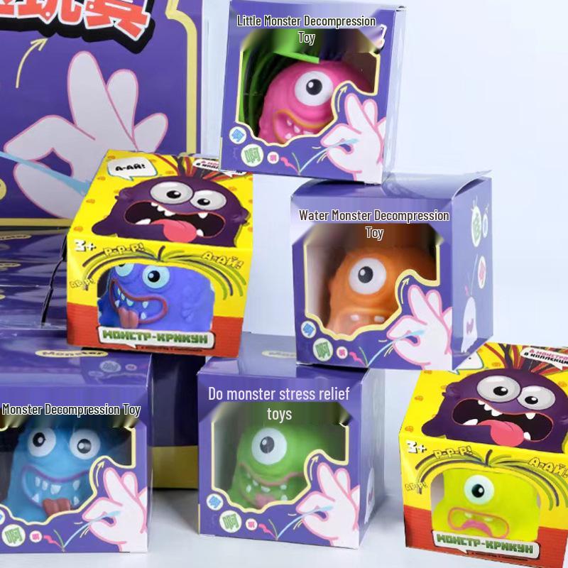 

Игрушка Кричащий Монстр: Тяни, щипай и мни антистресс