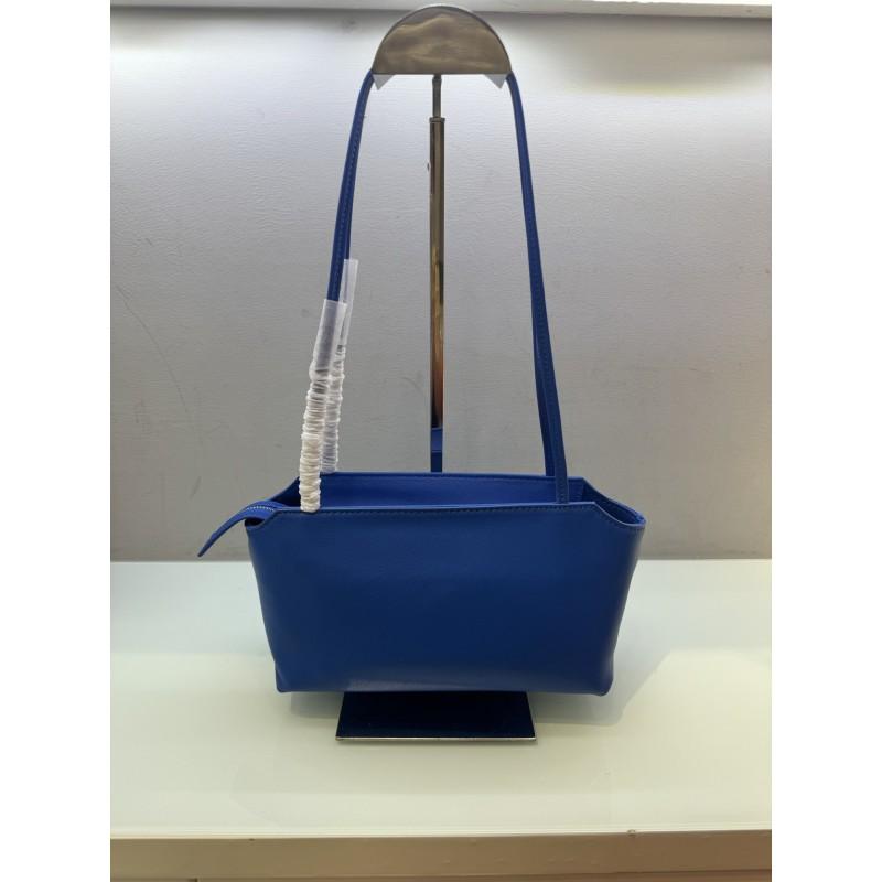 Borsa Sottobraccio Minimalista THROW in Pelle Piccola Borsa a Mano Vera da Donna per il Pendolarismo Quotidiano