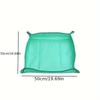 1pc Horticultural Flowerpot, Transplanting Mat, Square Small Mat, Indoor Operation, Organizing Flowerpot, Soil Changing Mat