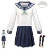 Saitama, Genos, Gojo Satoru, Yuji Itadori Cosplay Anime Costumes Sailor Uniforms Female Cosplay Outfits