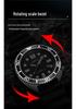 Oufannishi Waterproof Quartz Men's Watch with Luminous Dial, Rotating Bezel, and Calendar