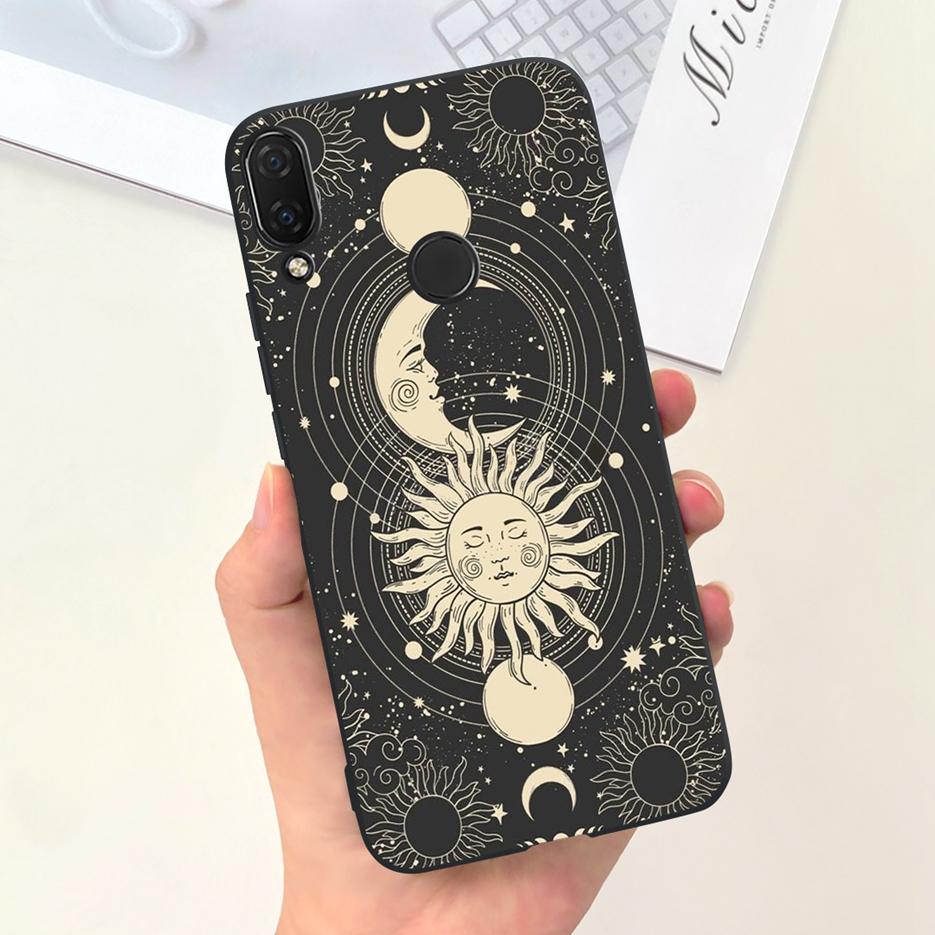 For Huawei Nova 3i Case INE-LX1 Cute Astronauts Cover Soft Silicone Phone Case For Huawei P Smart Plus 2018 Nova3i Fundas Bumper