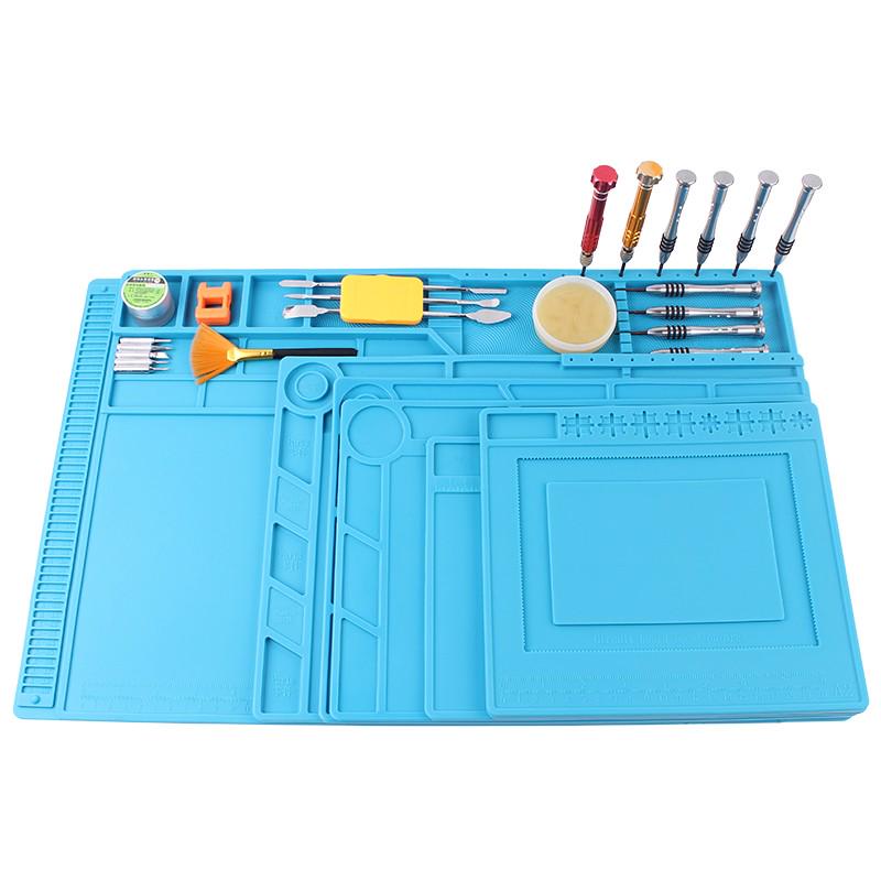 Deer Fairy Heat-Resistant Silicone Soldering Pad for Desktop Repair and Welding.
