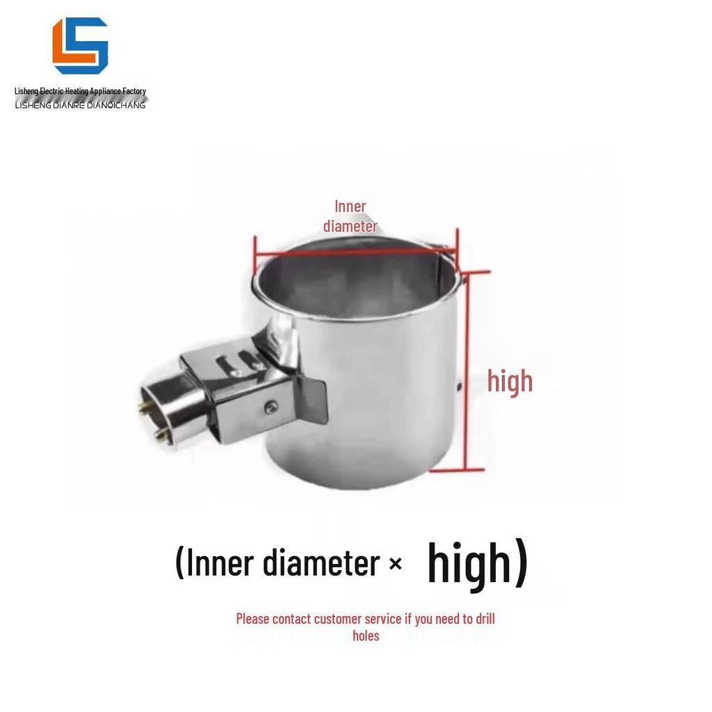 Wtykowa opaska grzewcza ze stali nierdzewnej do formowania wtryskowego i wytłaczarek, 220V/380V