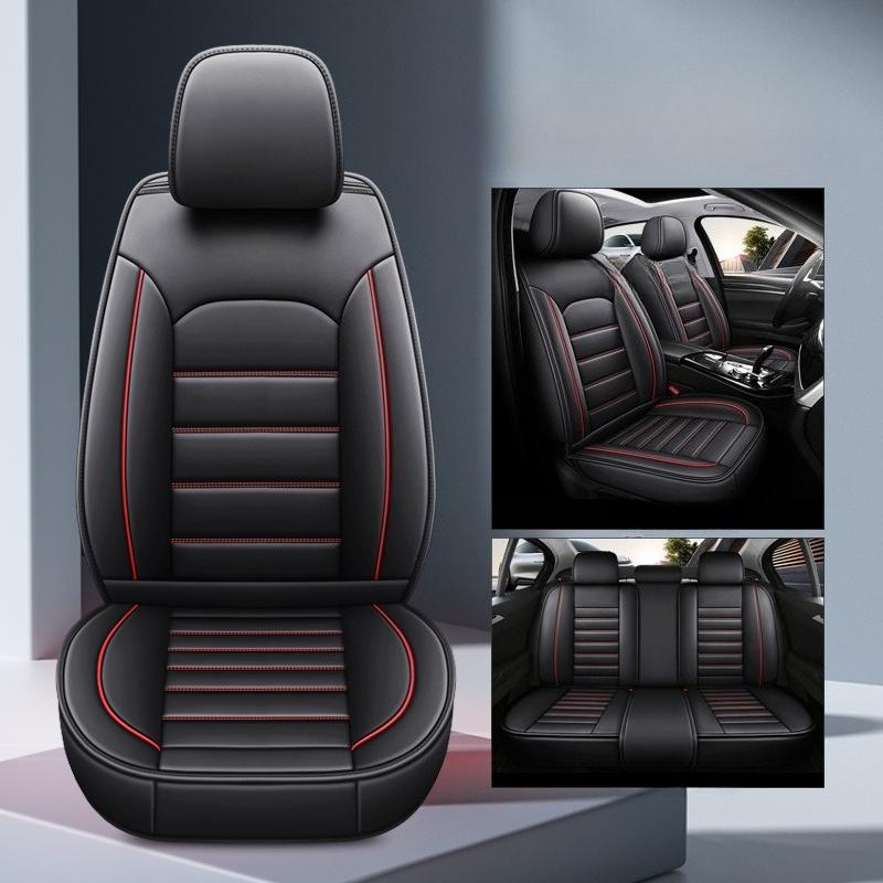 Pour Hyundai Tucson Ix35 Coussin de Siège Universel Quatre Saisons Housse de Siège de Voiture Cinq Places Tout Inclus en Cuir Accessoires Décoratifs