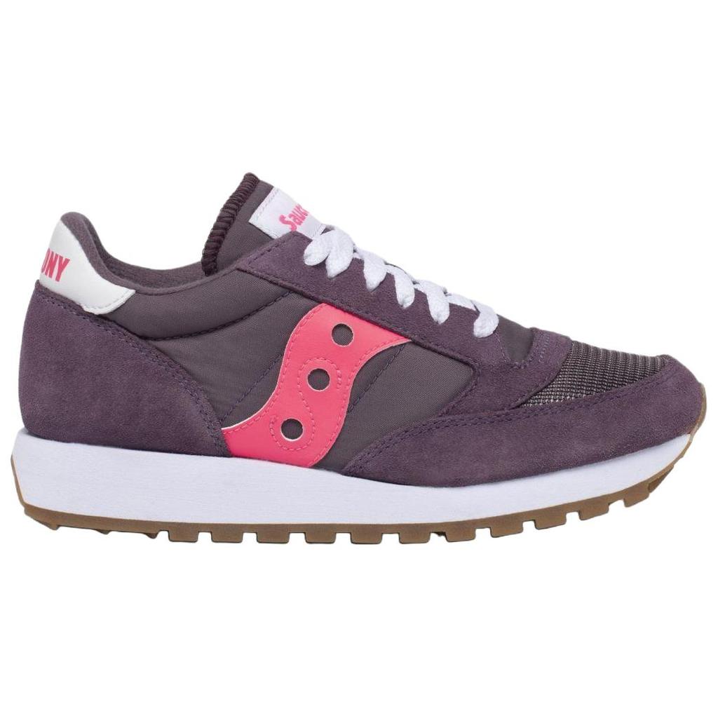 SAUCONY Jazz Original Vintage Comfortable Soft Durable Low-Top Lifestyle Shoes Women Sneaker Purple S60368-162