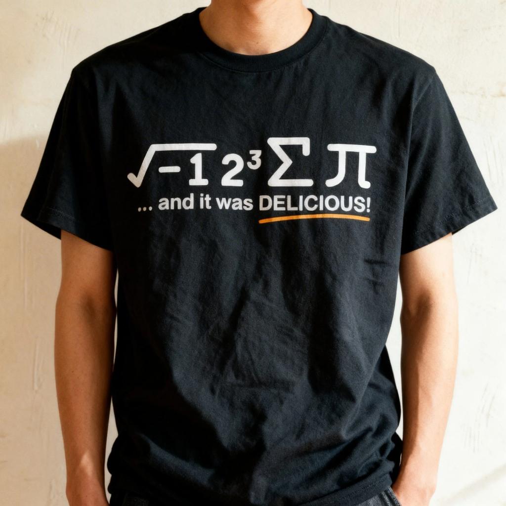 Ich habe Etwas Pi gegessen - Lustiges Pi-Tag & Mathe-Liebhaber Geschenk T-Shirt