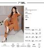 Spring & Autumn Loose Fit Three-Piece Plus Size Women's Fashion Suit