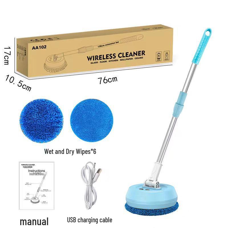 Electric Window Cleaning Robot for High-Rise and Home Use