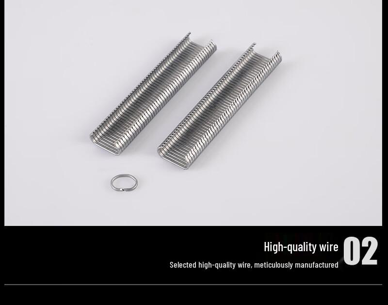 Manual C-Ring Stapler with Stainless Steel C20 Staples