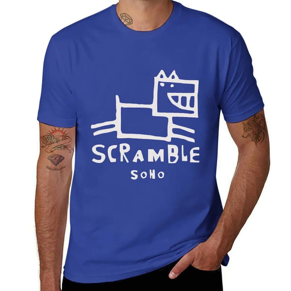 Scramble Studios Soho - Toast of London T-Shirt man clothes plus sizes plus size clothes plain black t shirts men