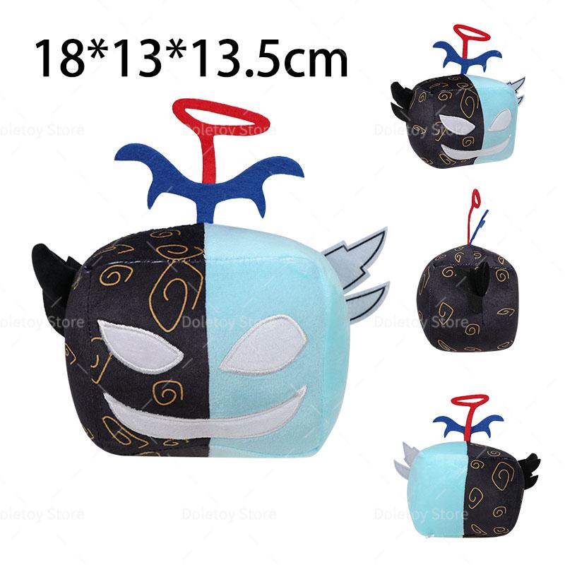 New Blox Fruits Plush Doll Anime Game Stuffed Drogan T-Rex Fox Kitsune Blox Fruited Phoenix Mammoths Plush Toy Children Gifts