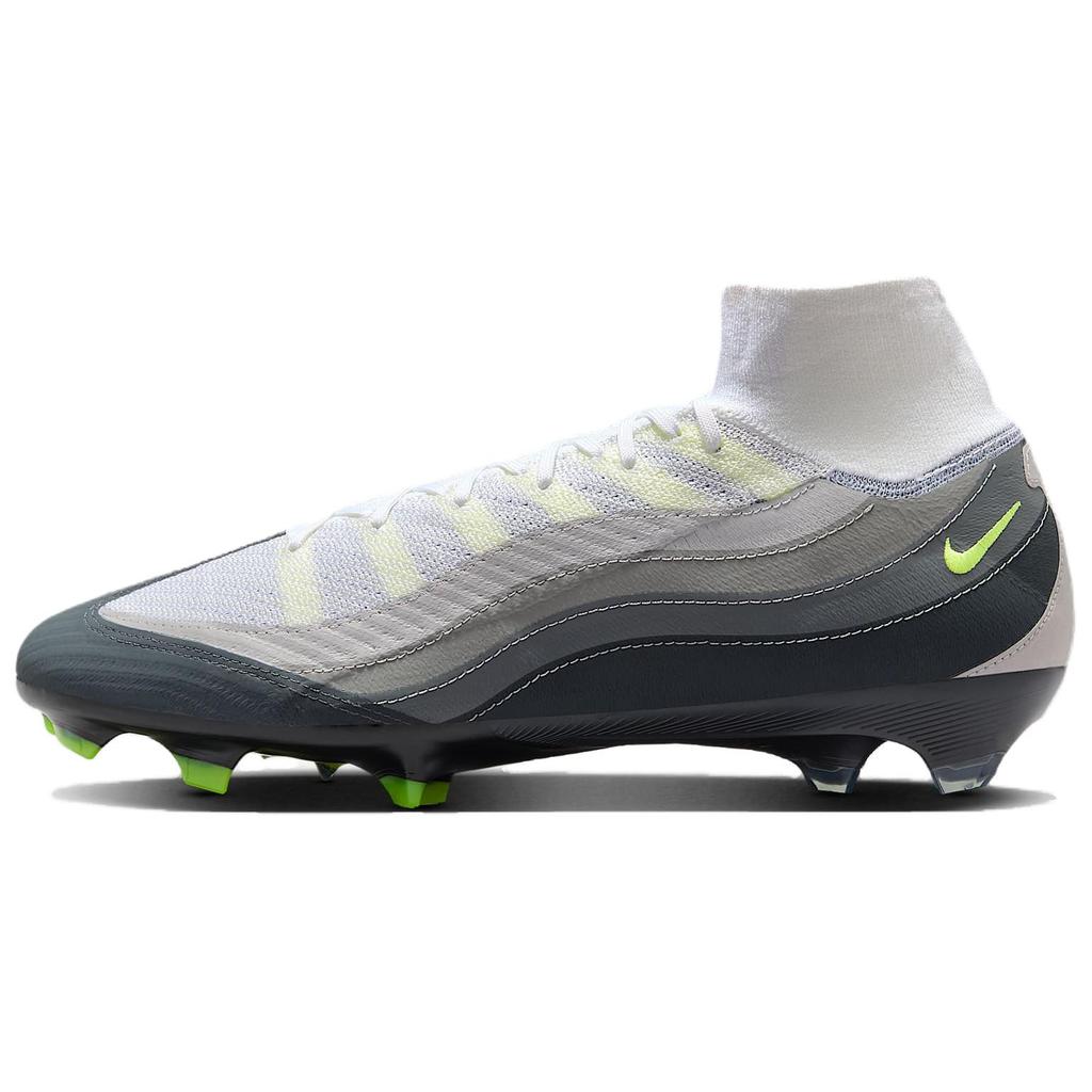 Nike Zoom Mercurial Superfly 10 Elite FG Air Max 95 Neon Unisex Sneakers Grey Black Anthracite HV9916-001