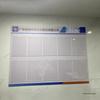 Wall-Mounted A4 Magnetic Display Board for Notices and Signs