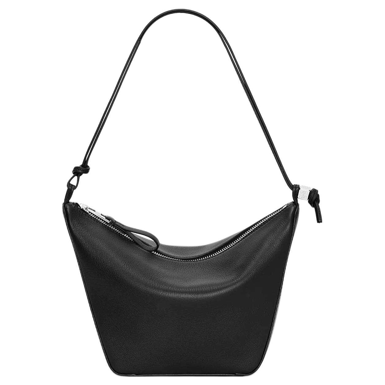 Loewe Mini Hammock Hobo Bag Black