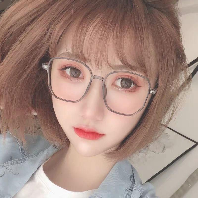 Anti-blue Light Glasses Slimming Polygonal Glasses Fashionable Bare Face Small Flat Light Glasses 819