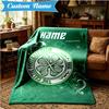 Coperta Personalizzata con Stemma Calcio Celtico Leggera Ideale per Letto Perfetta per Viaggi, Campeggio, Soggiorni, Divani, Regalo di Natale