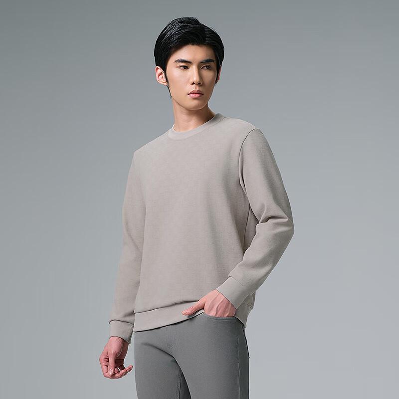 Lilanz Men's Jacquard Fleece Sweatshirt