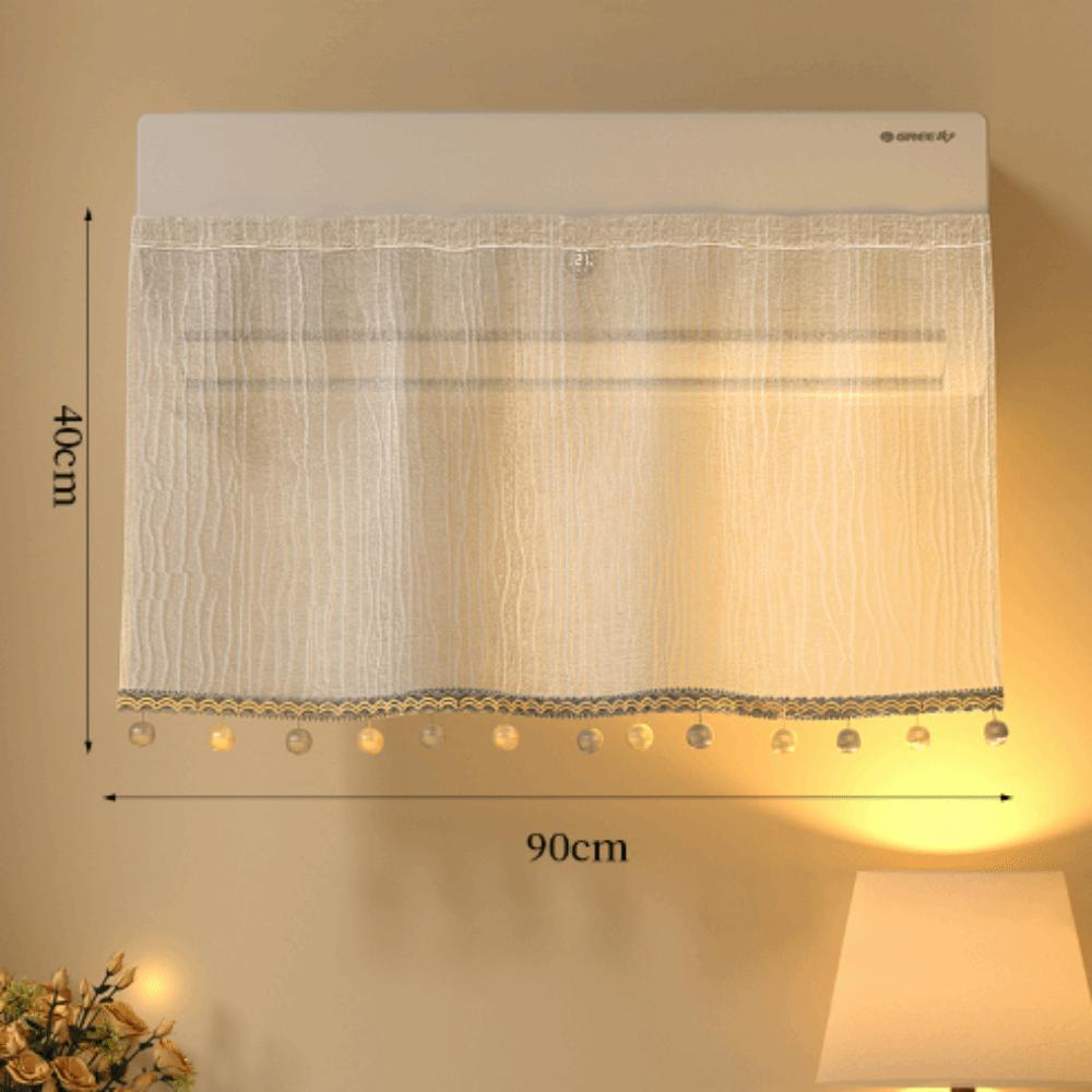 Washable Air Conditioner Windshield Curtain Air Conditioner Dustproof Curtain Indoor Decoration C