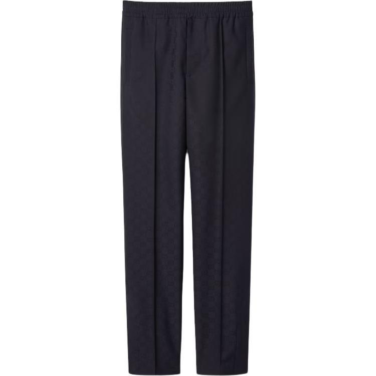 GUCCI Monogrammed Straight Leg Pants 791166-ZAORH-4036
