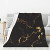 Blue marble pattern Printed Blanket for Sofa Bed Travel Camping Living Room Office Conditioning Blanket for All Seasons Gifts