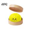 Rice Dumpling Stress Reliever Glow In the Dark Bun Squeeze Toy LED Light Up Relief Soft Skin-friendly Toy Fidget Sensory for Adults Kids Cute Desk