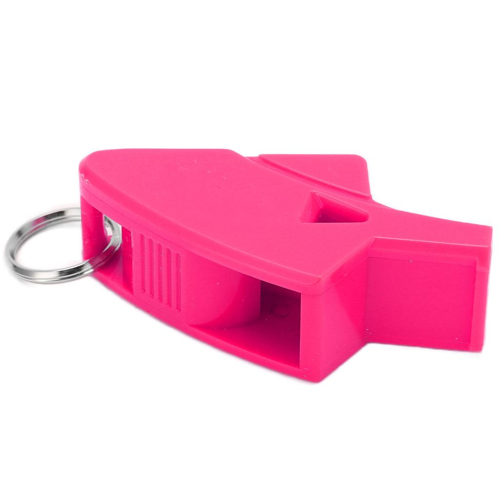 Referee Dolphin Whistle Sturdy Durable Resounding Crisp Portable Sound Whistle for CompetitionsRose