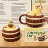 Capybara Mugs Capybara Water Bucket Shape Cups Creative Cartoon Multi-purpose Mugs Coffee Mugs For Kids Birthday Christmas Gift