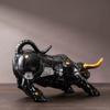Wall Street Bull Market Trend Desktop Decoration Resin Ornaments Home and Office Decorations Soaring Ornaments Handicrafts