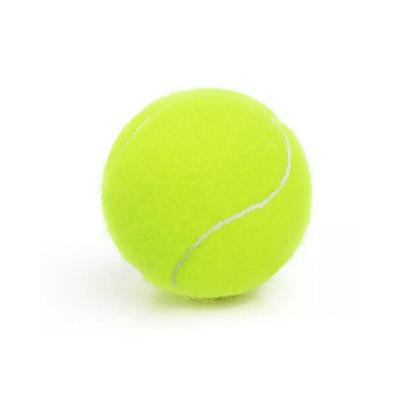 1pc Professional Rubber Tennis Ball High Resilience Ball Tennis Club Competition Exercises Practice For School Training