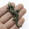 Żaby Owady Stworzenia Ogrodowe Amulet Antyczny Brąz Stop Cynku Materiały do Tworzenia Biżuterii Styl Dziecięcy Bransoletka Amulety