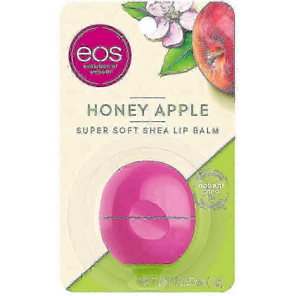 Eos Super Zachte Shea Lippenbalsem, Bolletje, Honing Appel, 0,25 Oz