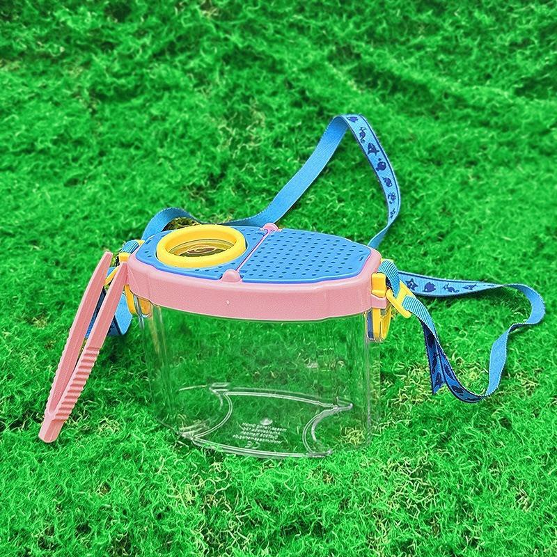 Kids' Outdoor Adventure Insect Observation Kit with Magnifying Glass, Butterfly Net, and Exploration Tools