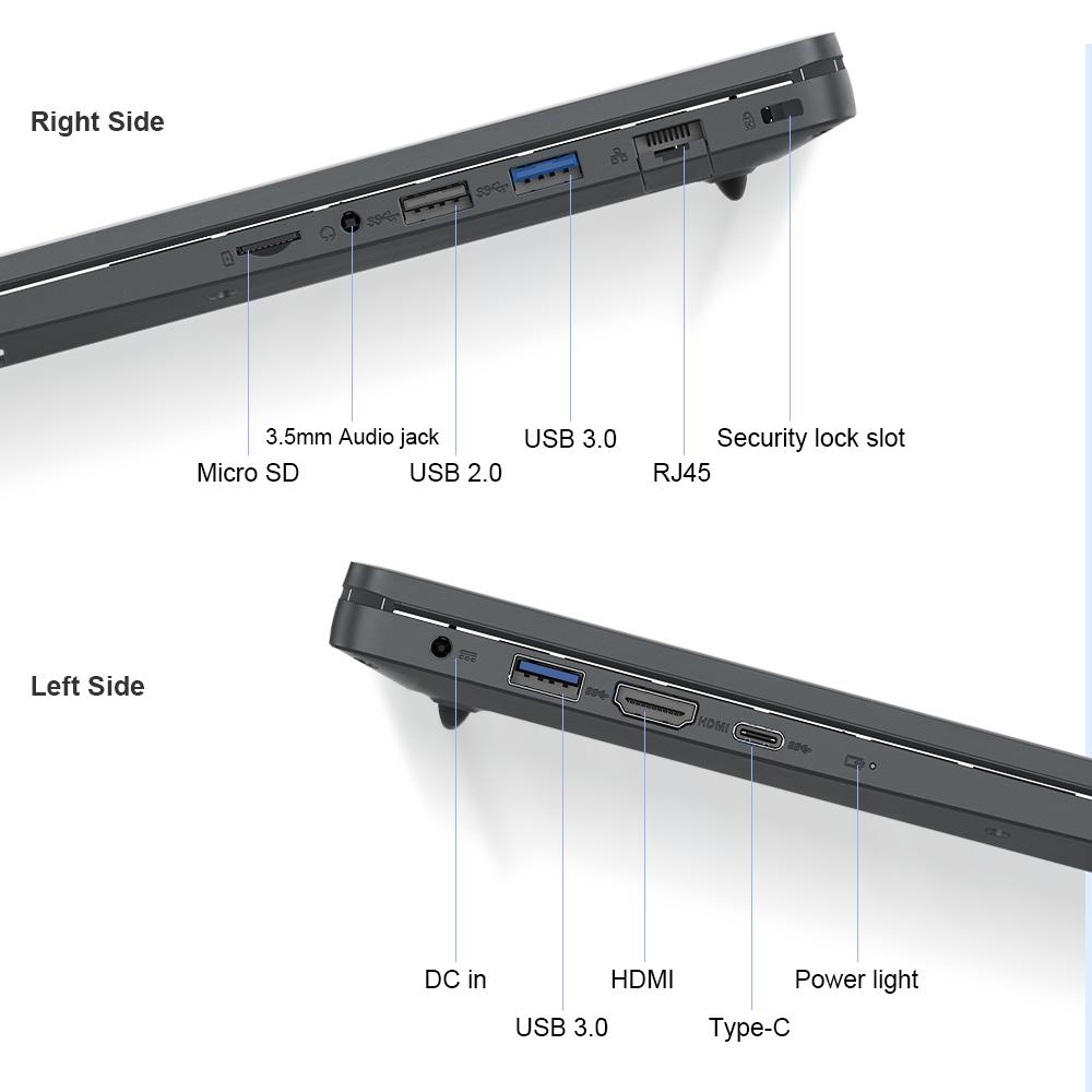 Laptop Ninkear A15 Air 15.6'' 16G+512G SSD AMD Ryzen 5 3500U  1920x1080 60Hz Refresh Rate