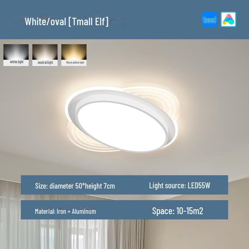 2023 Modern Full-Spectrum Eye Protection Ceiling Lamp for Living Room, Bedroom, Study, and Restaurant