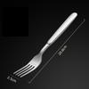 1PC Stainless Steel Fork Western Food Adult Household Fruit Salad Dessert Tableware Household Products Afternoon Tea