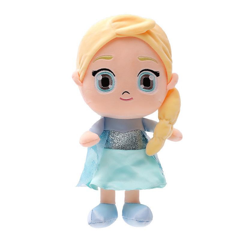 Plush Toys Anna Girl Birthday Gift Doll Wholesale Elsa Princess Doll Skin Case