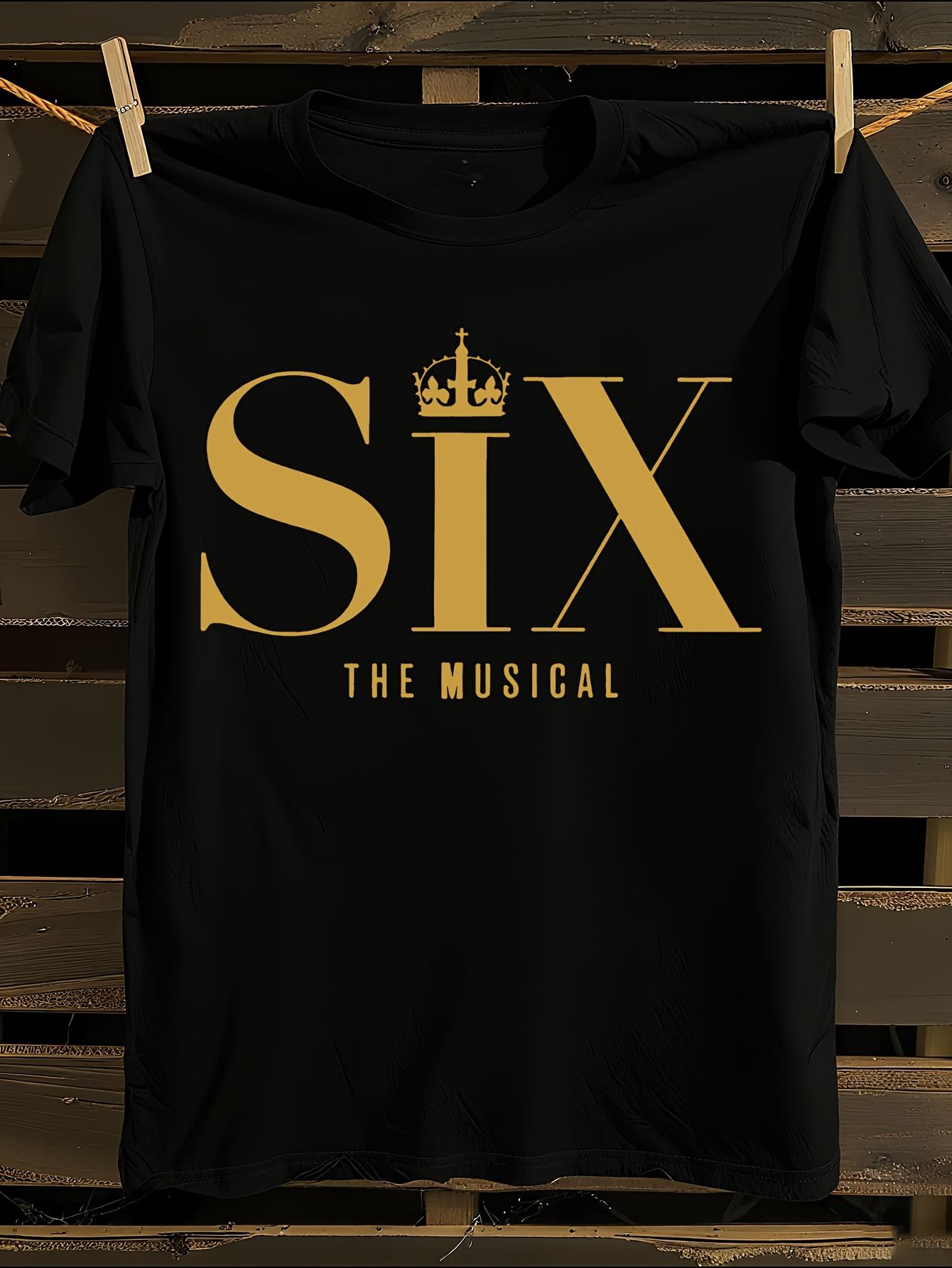 Six The Musical Official Broadway T-shirt S