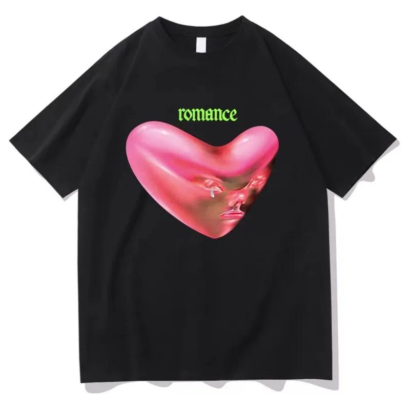 Retro Fontaines D.C. Romance T Shirt New Fashion Men/Wmen Aesthetic Funny T-Shirt Unisex High Quality Hip Hop Cotton Tees Shirts