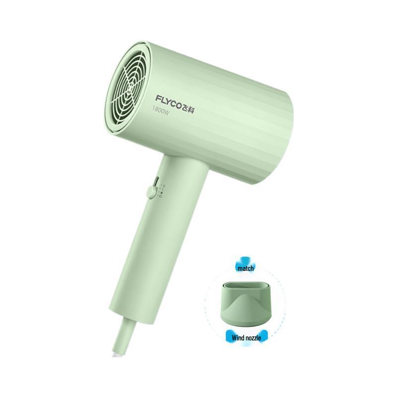 Flyco High Power Foldable Hair Dryer with Negative Ions for Damage-Free Quick Drying