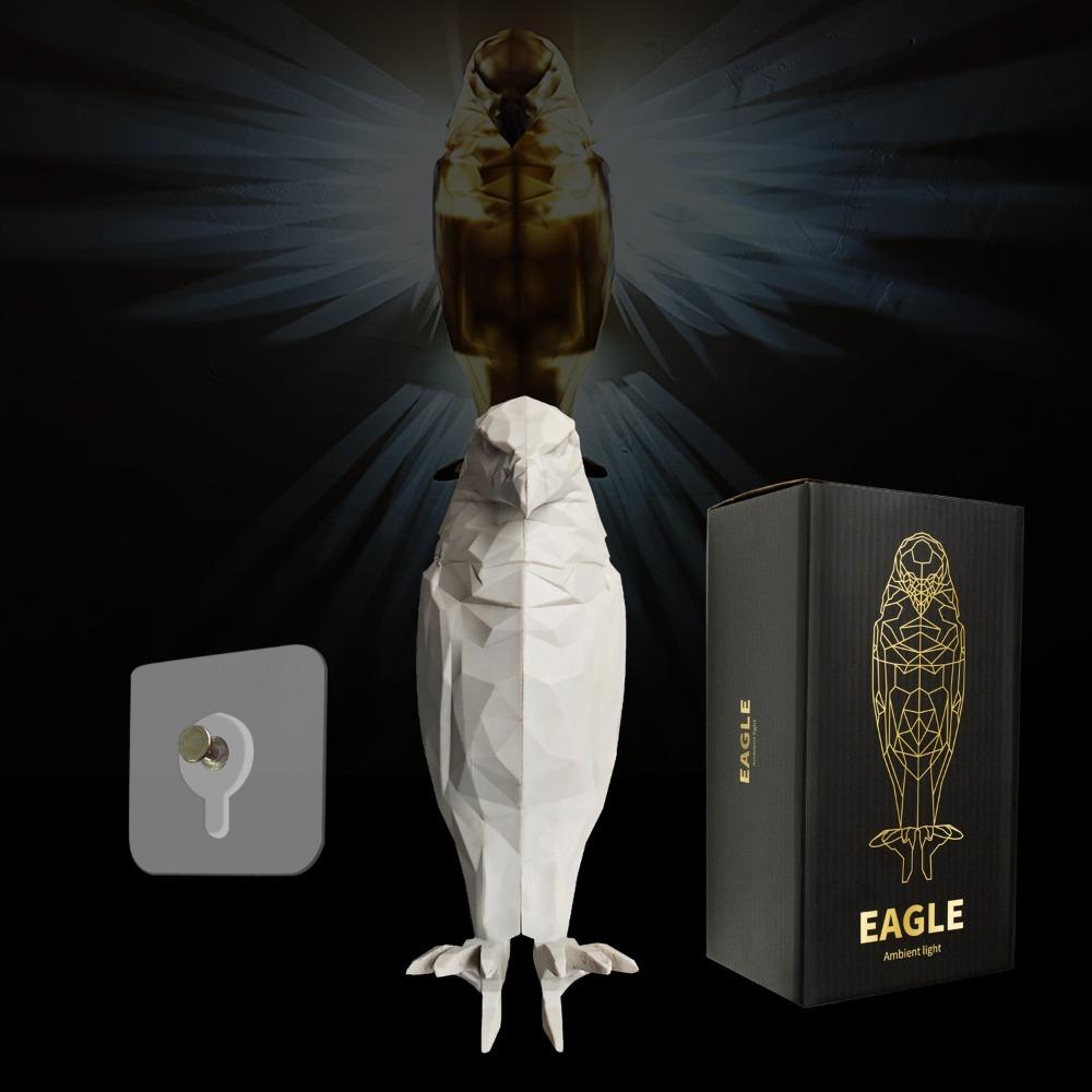 Bird 3D Wall Lamp Animal Body 3D Print Light New Atmosphere Lamp Halloween Christma