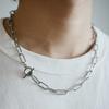 S.S Chain Necklace 15 (Thick Type / All Surgical Steel)