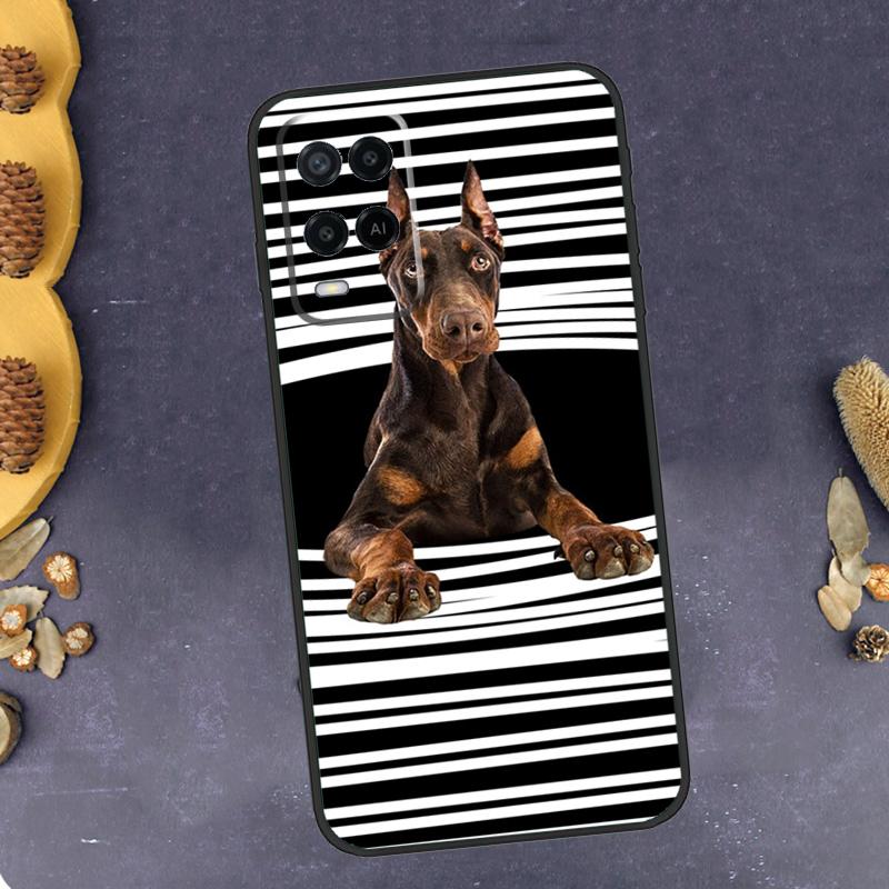 

Dachshund Doberman Dog Phone Case For Oppo A40 A60 A80 A78 A98 A18 A38 A58 A74 A94 A54 A16 A76 A96 A15 A17 A77 A57S OPPO A98 5G