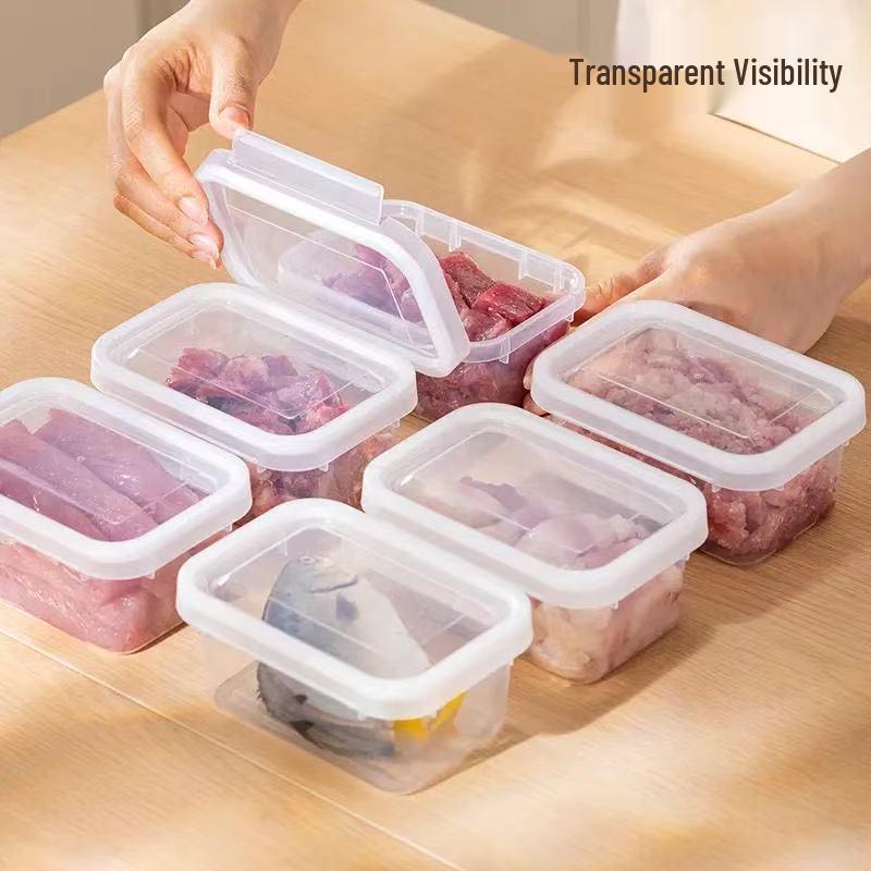 Single-Person Freezer Fresh-Keeping Box for Frozen Meat Storage