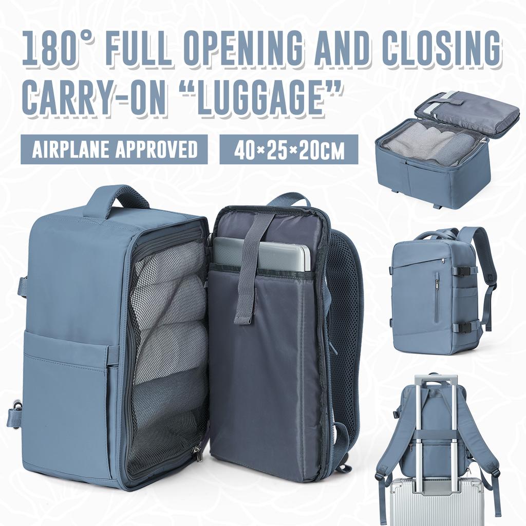 Hand Luggage Travel Bag Backpack Travel Cabin Airplane 40x20x25 Women's Men's Laptop Bag Business Work Backpack Ryanair Backpack