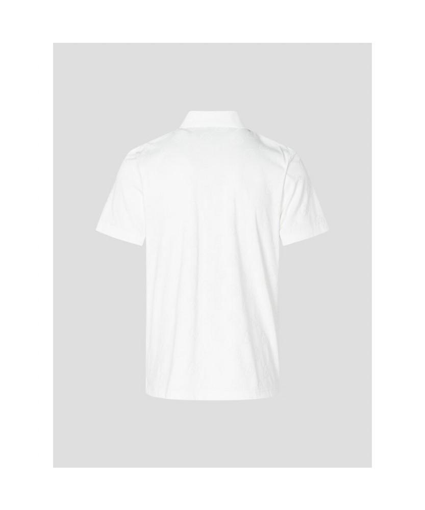 BEANPOLE GOLF [Heritage] Men'S Jacquard Short Sleeve T-Shirt - White