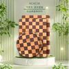 Acacia Wood Cutting Board, Checkerboard Cutting Board, Durable Cutting Board, Solid Wood Splicing Kitchen Cutting Board