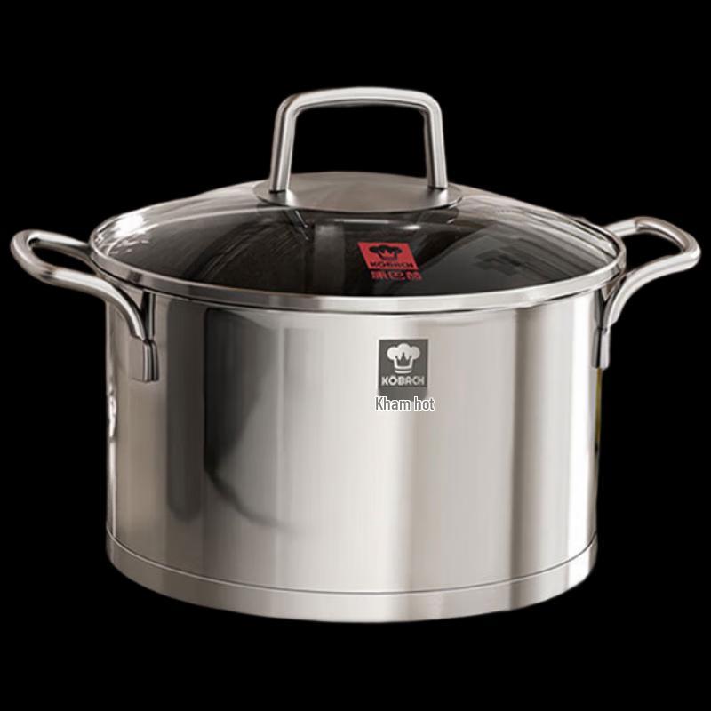 KONBAH KGO-T22E 22cm Stainless Steel Stockpot