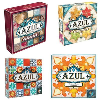 Board Game Colored Brick Master AZUL Tile Series Glass Master Chinese with New Expansion Placement Game Multiplayer Game